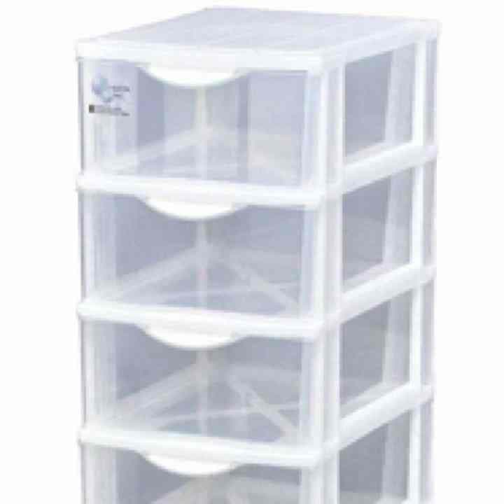 樹脂製シューズボックス 4個セット