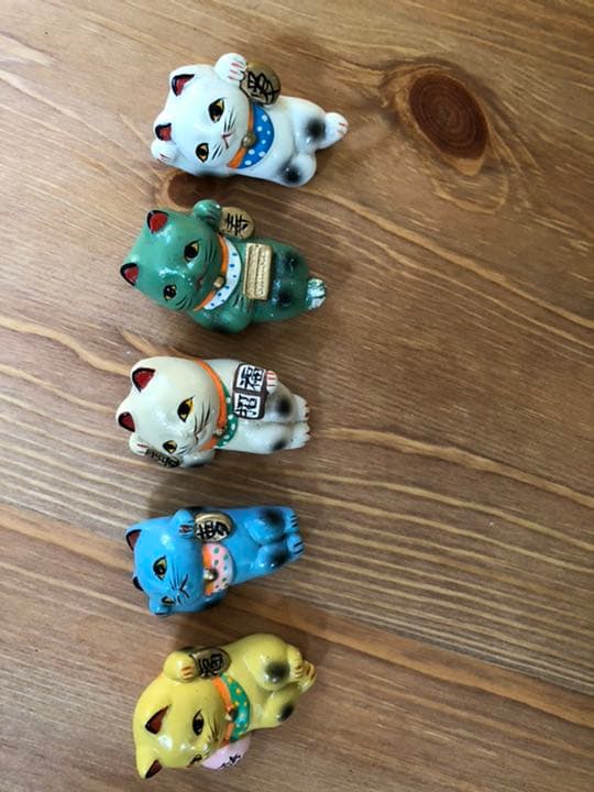 招き猫3体おまけ付き