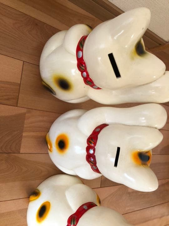 招き猫3体おまけ付き