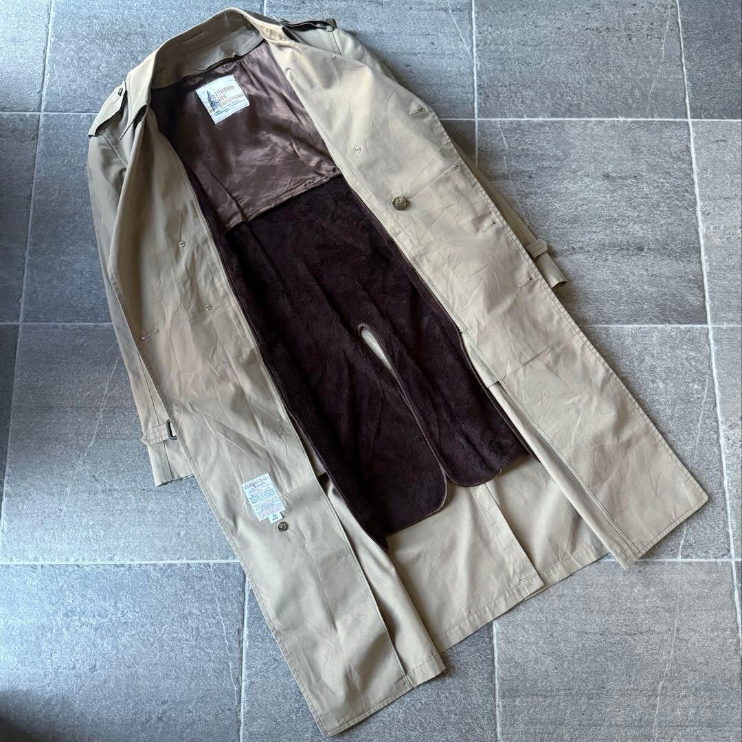 70s 80s usa製 LONDON FOG トレンチコート \"ライナー付き\"
