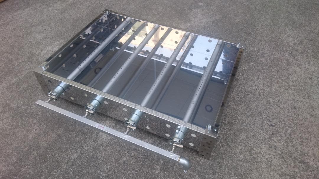 新品 ６ミリ鉄板 プロパン ガス グリドル 持ち手付 鉄板焼き器 お好み焼きそば