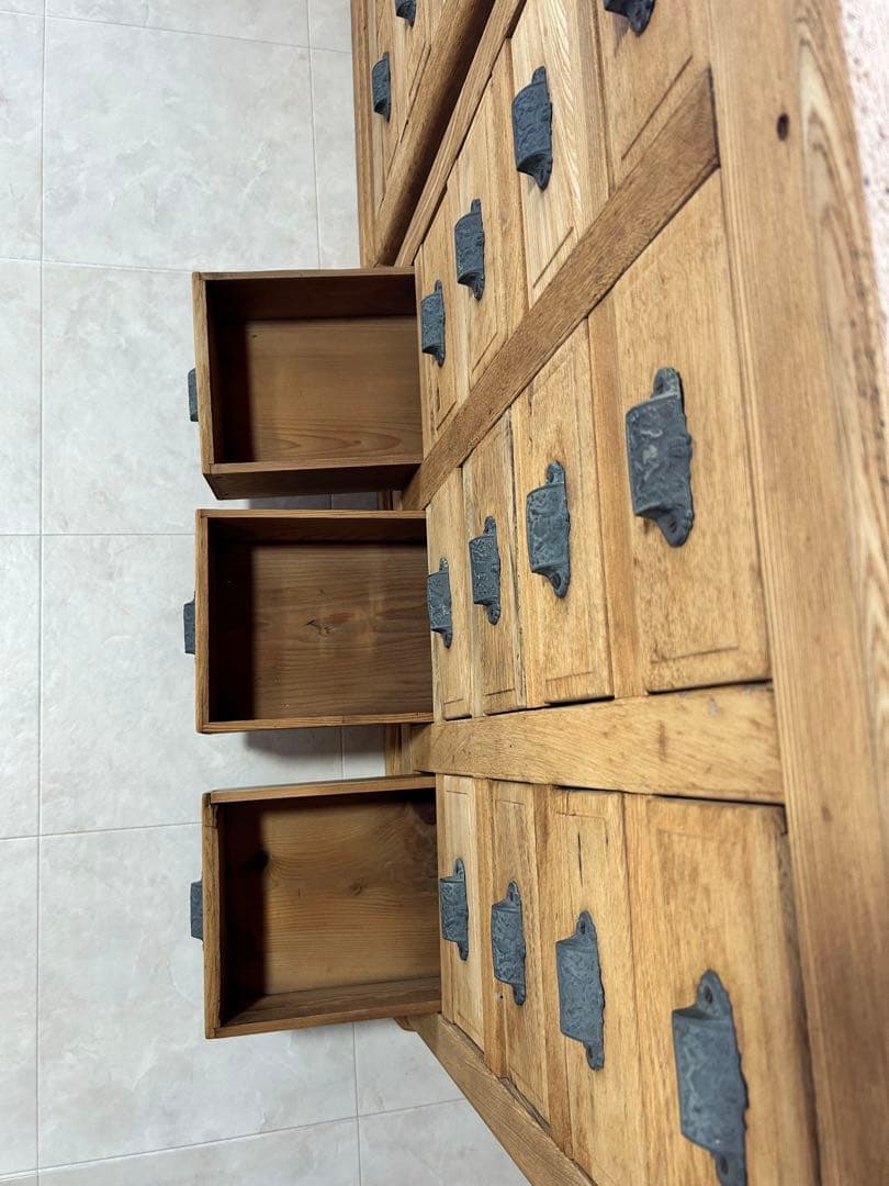 引き出し棚②　（古家具/ビンテージ家具）６月２０日までの出品となります