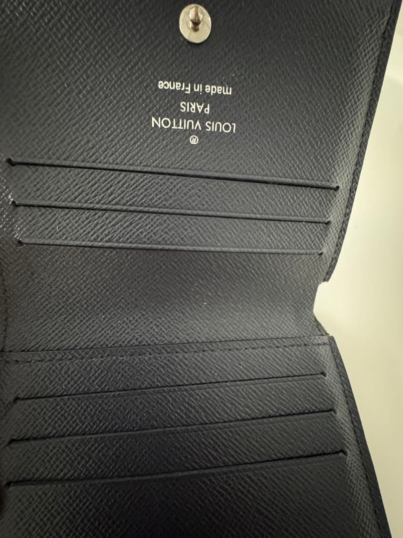 すーさん様分　ルイ・ヴィトン　二つ折財布　ダークネイビー