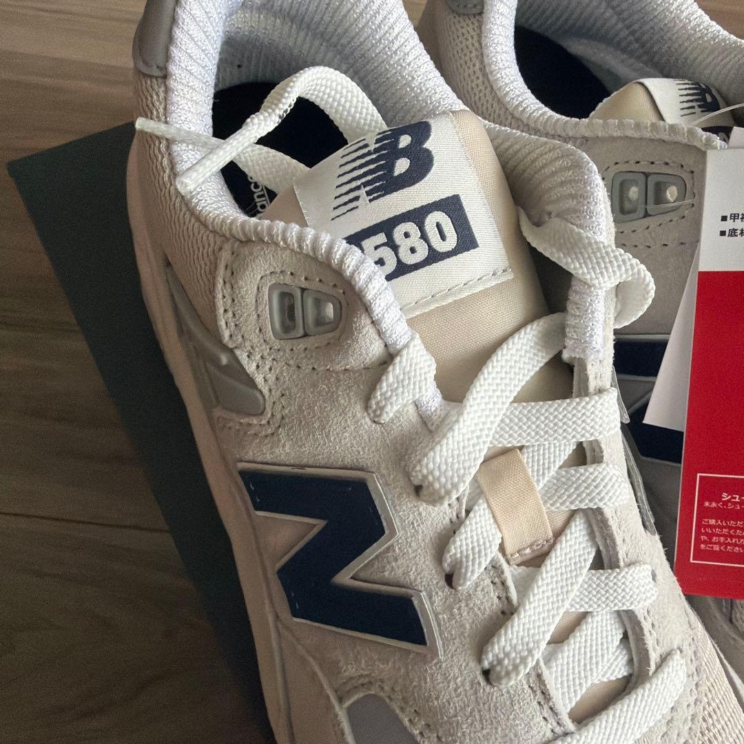 New Balance 580 グレーネイビー新品27cm