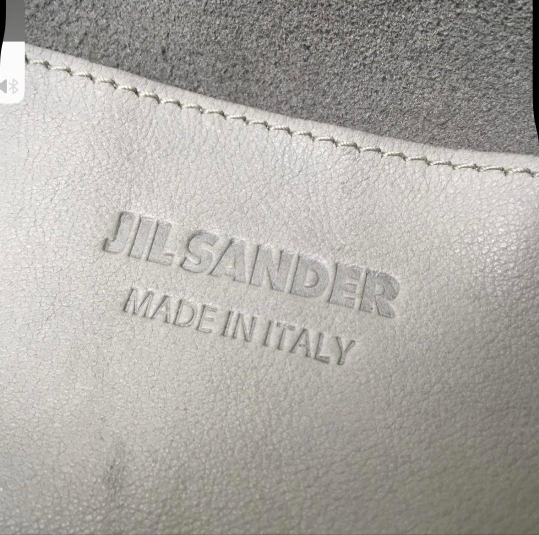 【ぽむ】JIL SANDER ジルサンダー　レザーバッグ