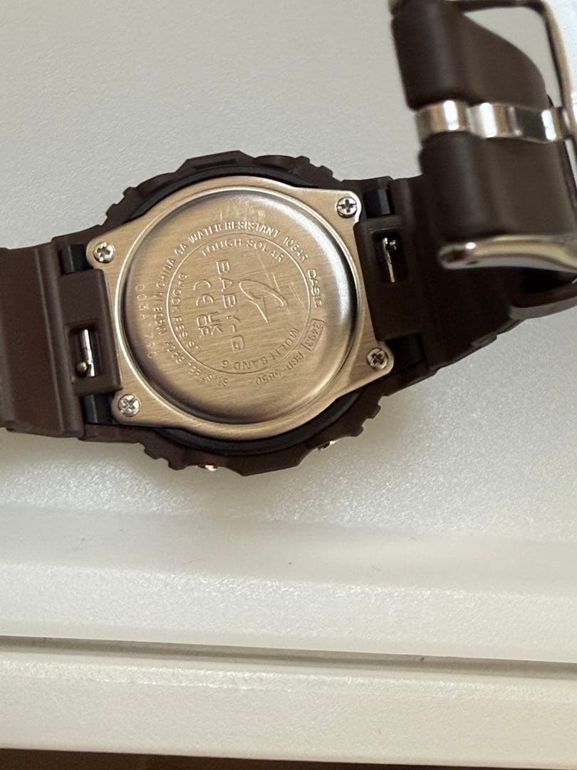 CASIO Baby-G BGD-5650 電波ソーラー　美品　ブラウン