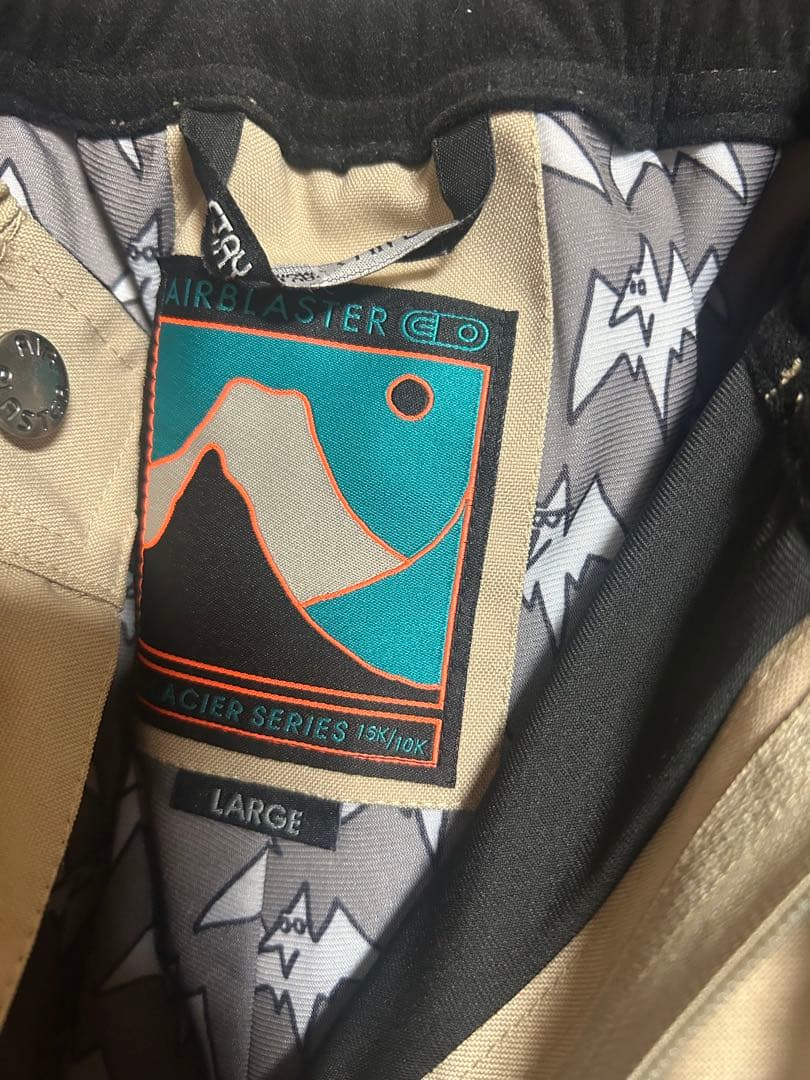 エアブラスター スノーボード ウェア 上下セットLサイズ