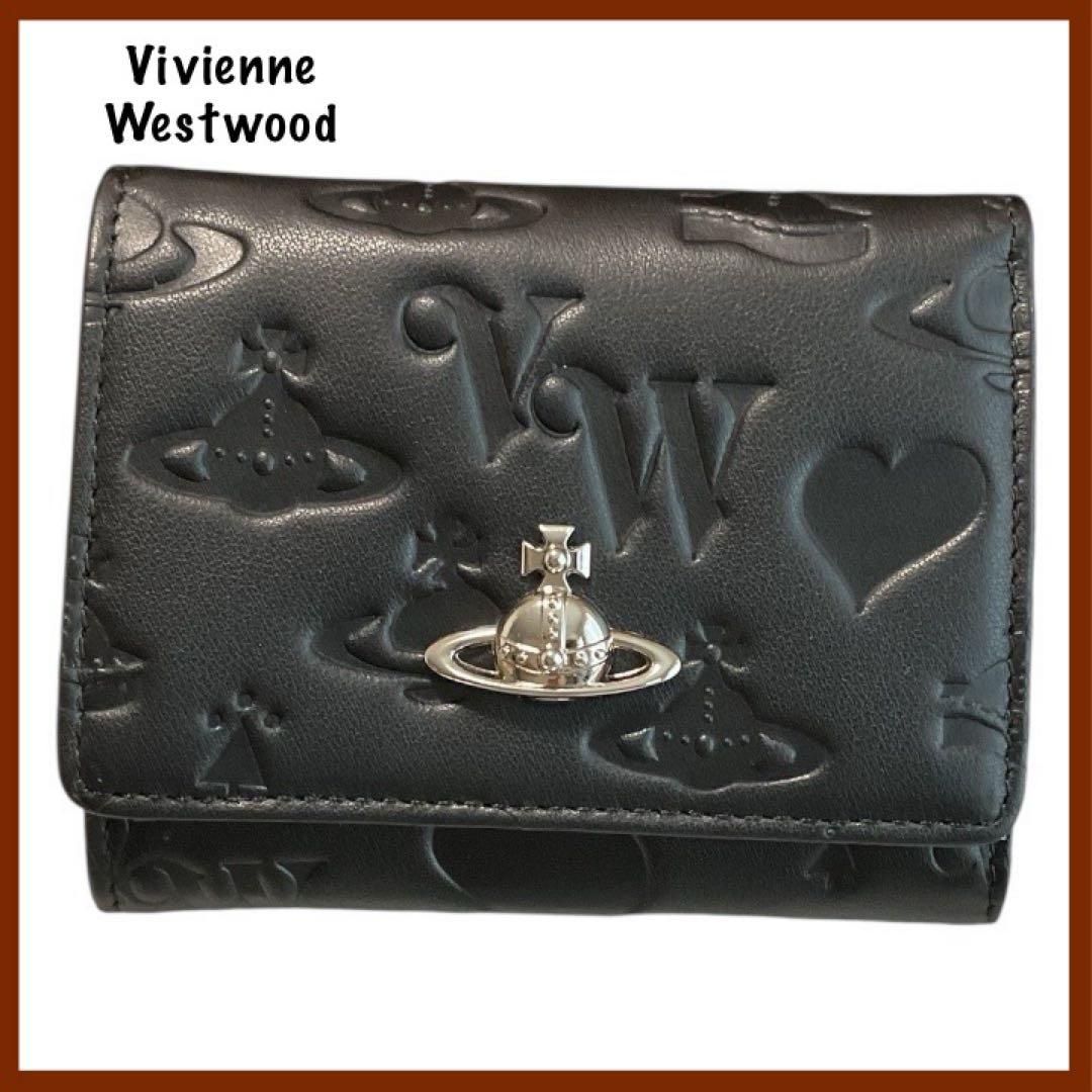 ⭐️新品⭐️ヴィヴィアンウエストウッド 三つ折り財布 ブラック 913VW165