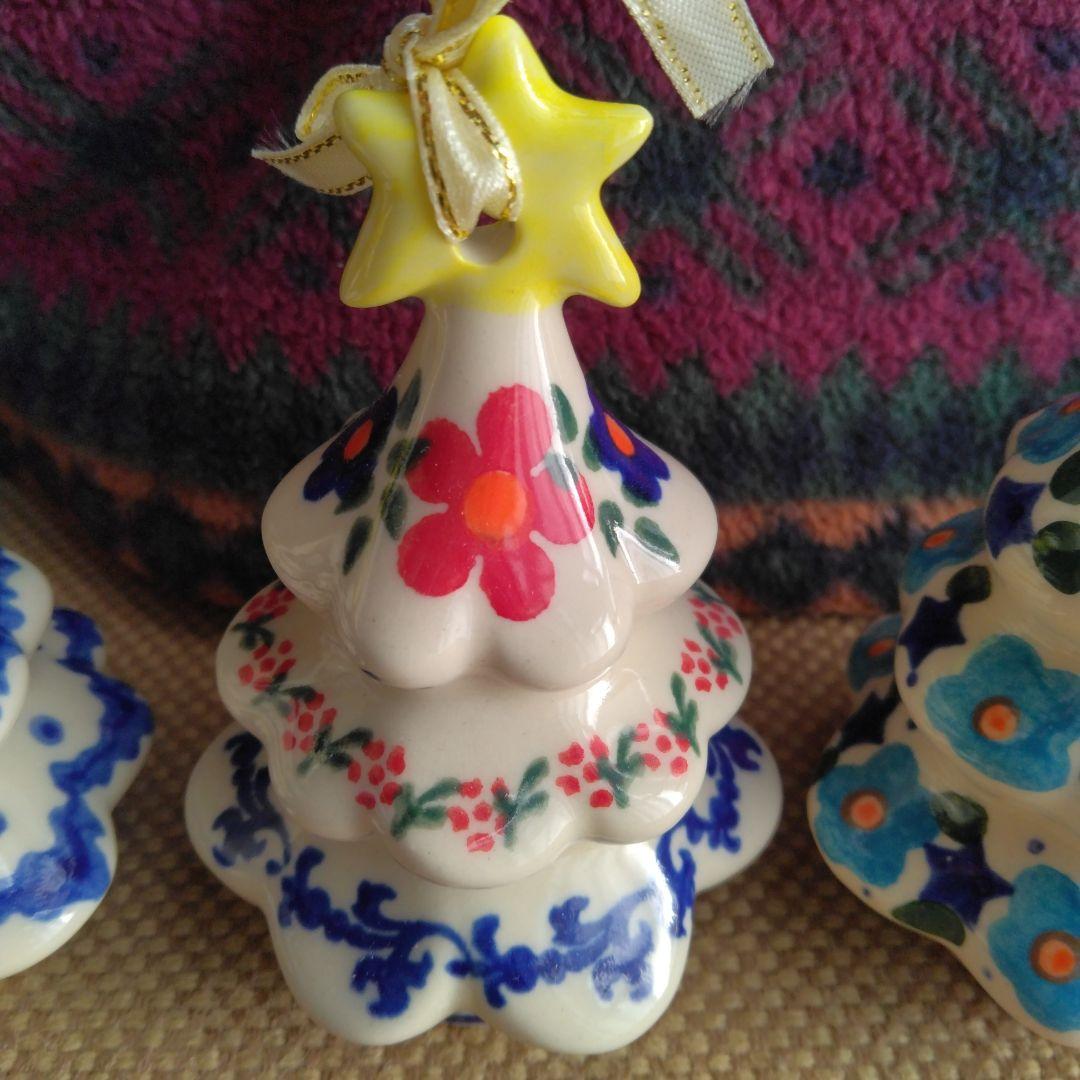 ボレスワヴィエツ　クリスマスツリーセット 3個