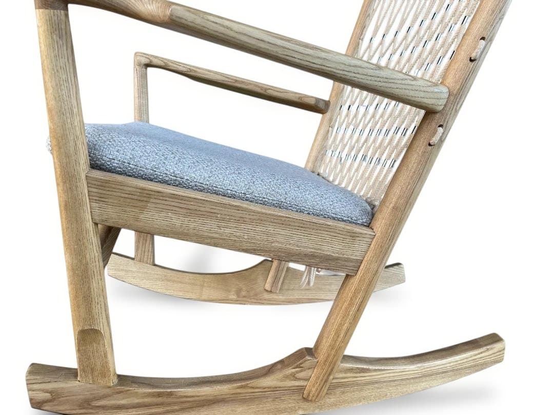 廃盤　美品　関家具　ワオン　ロッキングチェア　　RY-941　12c03