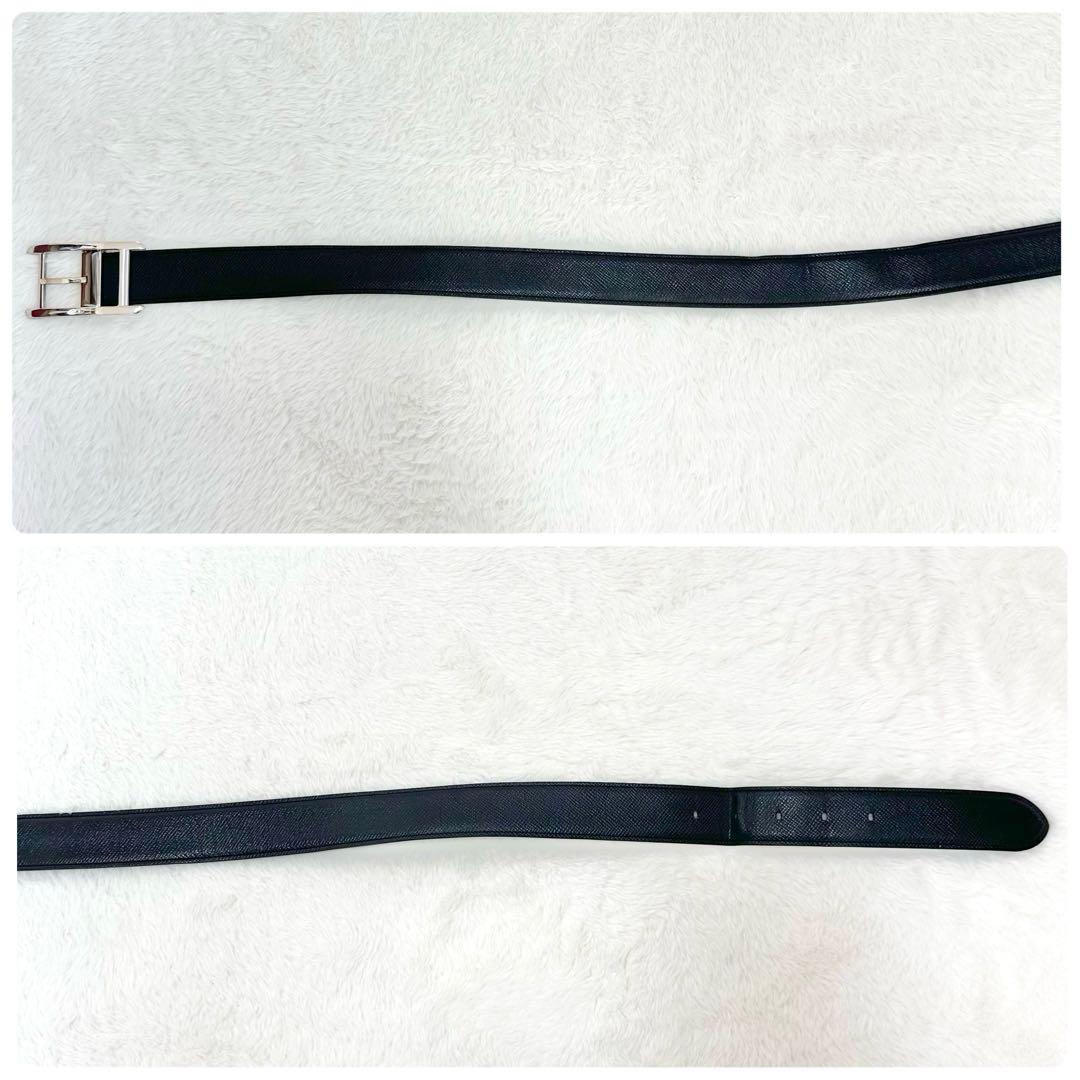 Cartier カルティエ タンクバックル ベルト シルバー ブラック レザー