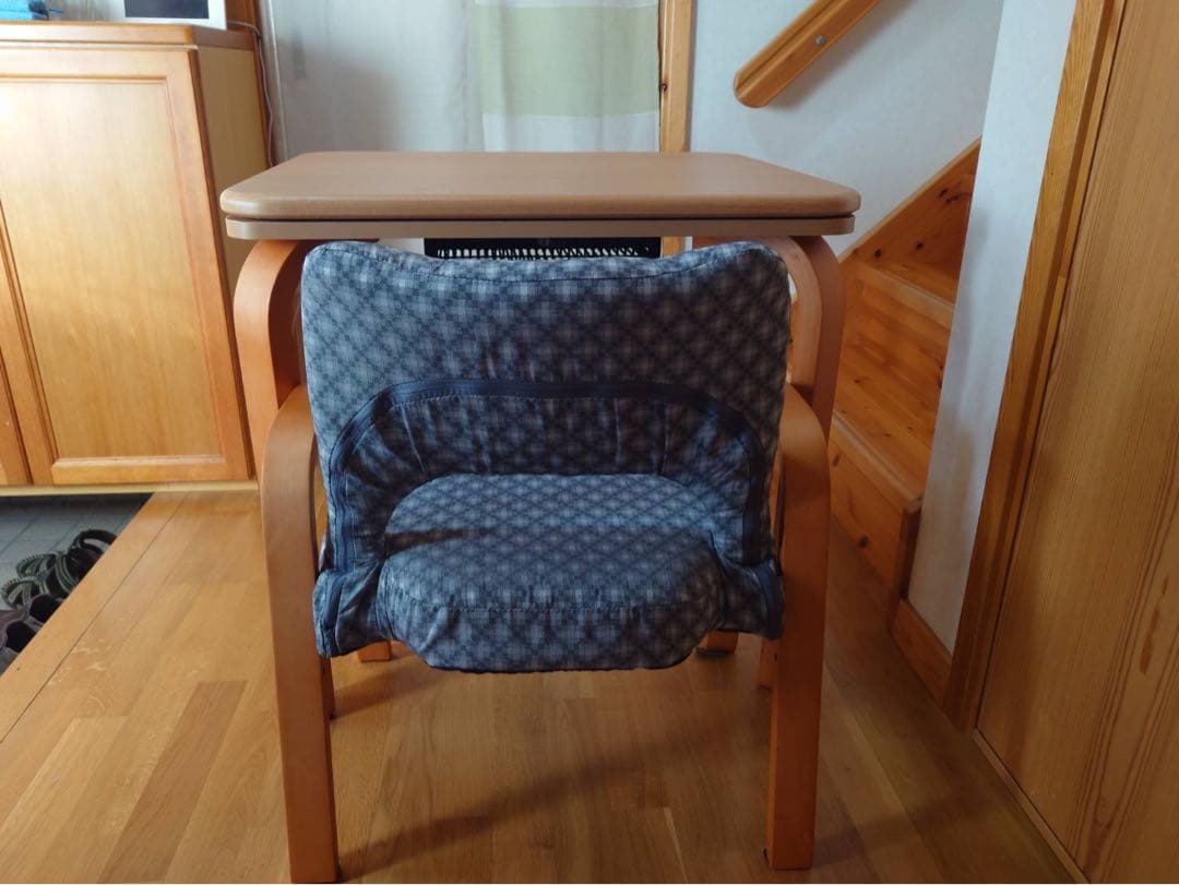 おひとり様コタツ 椅子　ブランケット3点セット (炬燵・椅子・布団)