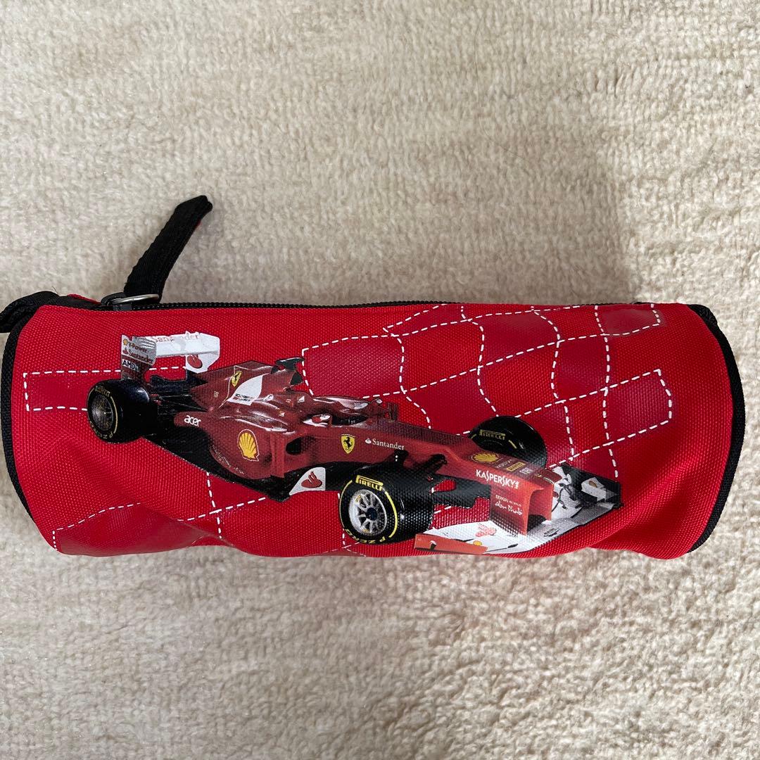 Ferrari F1カー 筆箱 赤
