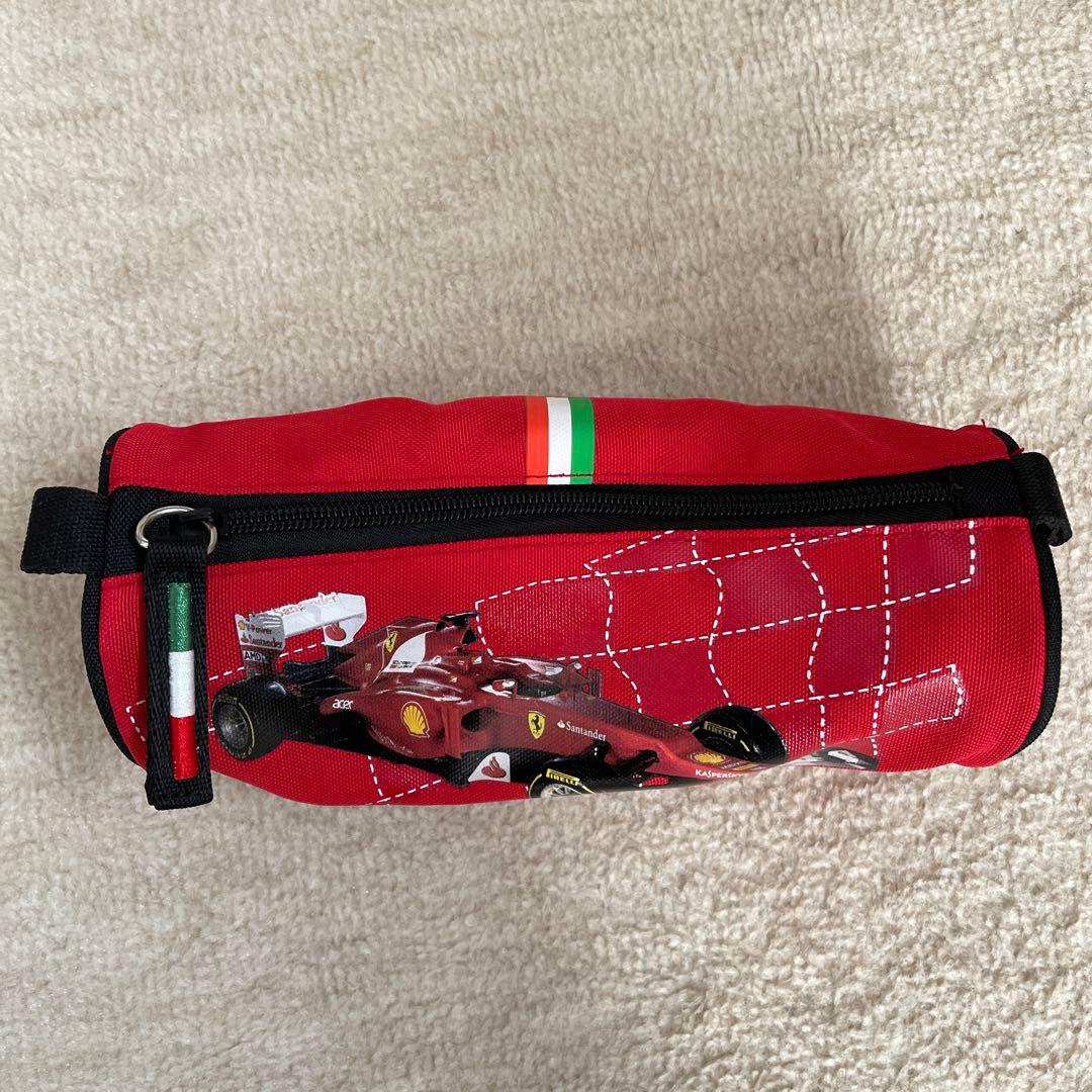 Ferrari F1カー 筆箱 赤