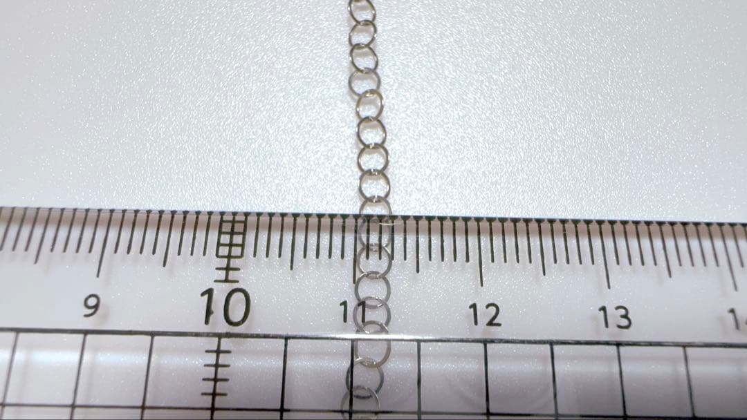 Pt850 サークルチェーンブレスレット