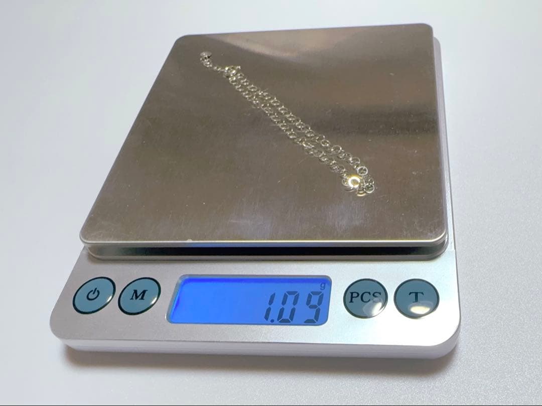 Pt850 サークルチェーンブレスレット