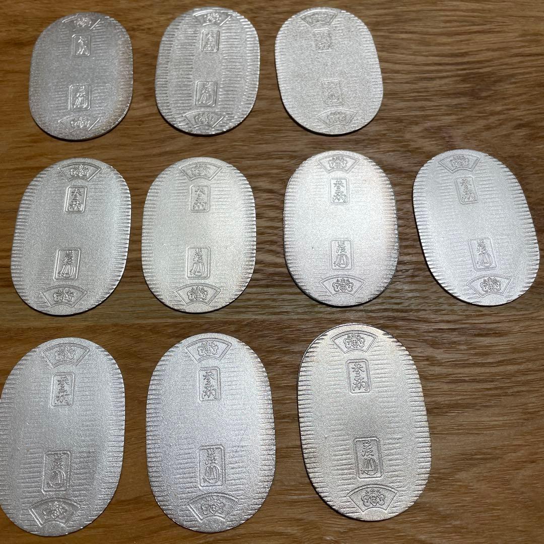 佐川急便　純銀小判10枚　20g×10枚
