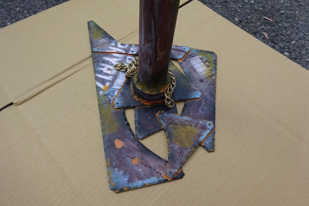 ヴィンテージ レトロなスモーキングスタンド 灰皿 アッシュトレイ 煙草