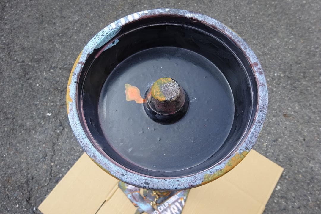 ヴィンテージ レトロなスモーキングスタンド 灰皿 アッシュトレイ 煙草