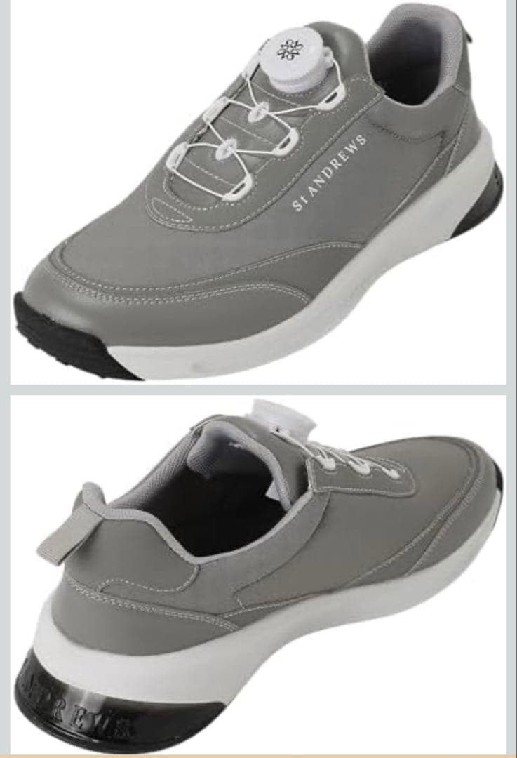 セントアンドリュース　ゴルフシューズ　バックソール　ダイアルスパイク ボア★S