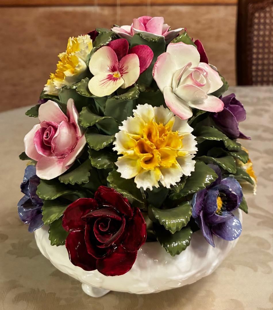 エインズレイ AYNSLEY 陶花　大型