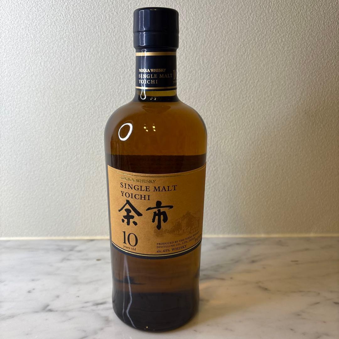 ニッカ 余市 10年 新品 未開封 箱なし 700ml