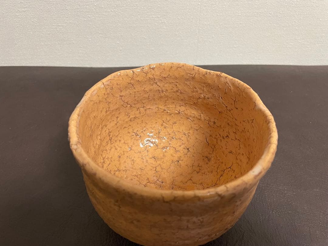 十世坂高麗左衛門　萩焼茶碗　共箱　共布　書付　萩焼　茶碗　茶道具