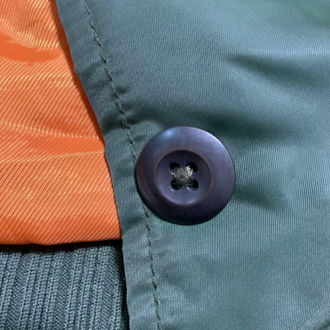 未使用 リアルファー ボア ロング L-2B アヴィレックス フライトジャケット