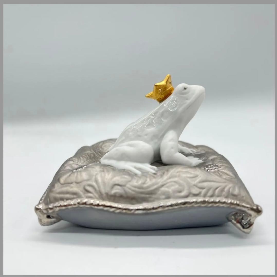 LLADRO リヤドロ カエルの王子様 グリム童話 置物 フィギュリン 陶器