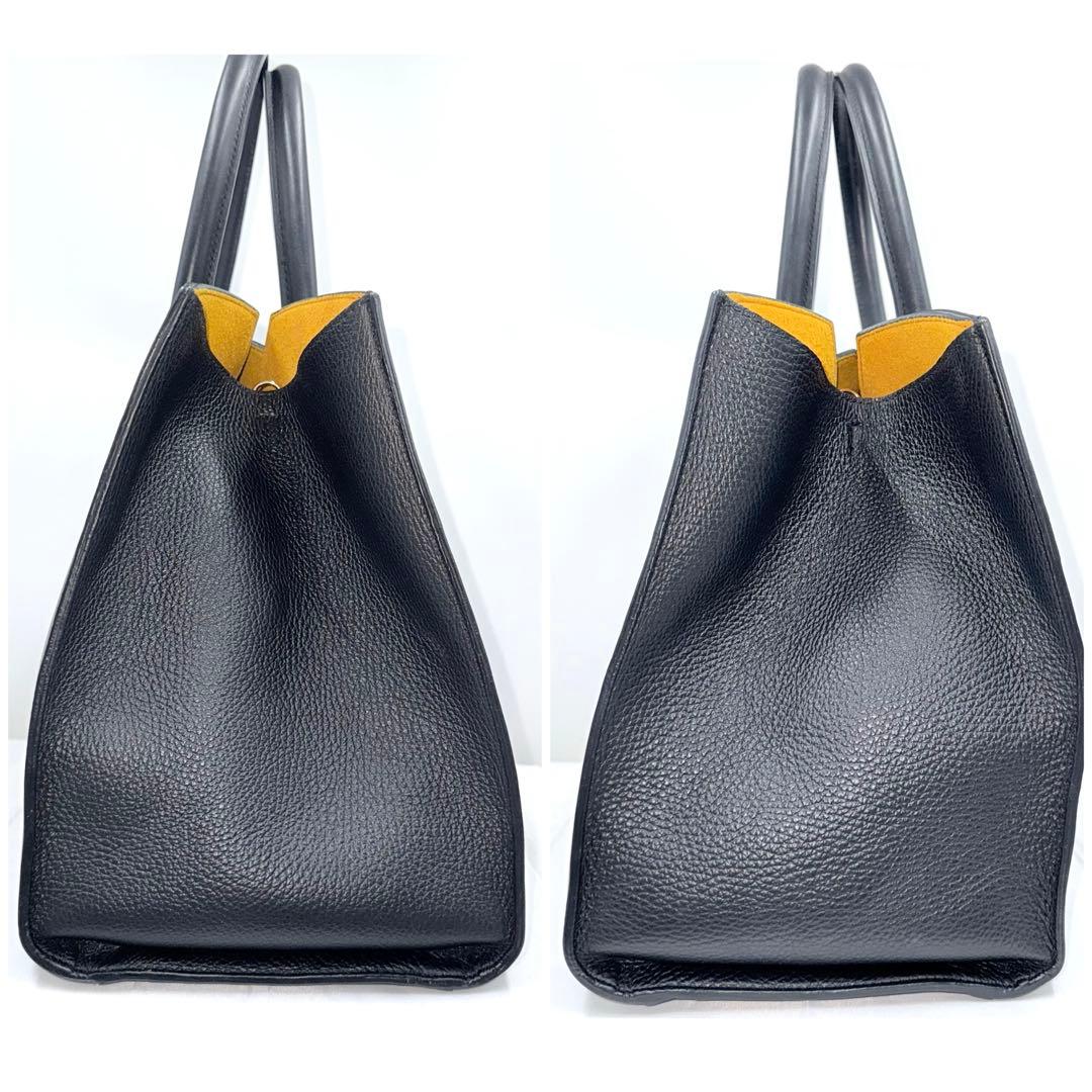 ✨美品✨FURLA フルラ ジェネシス L 2WAY トートバッグ ブラック