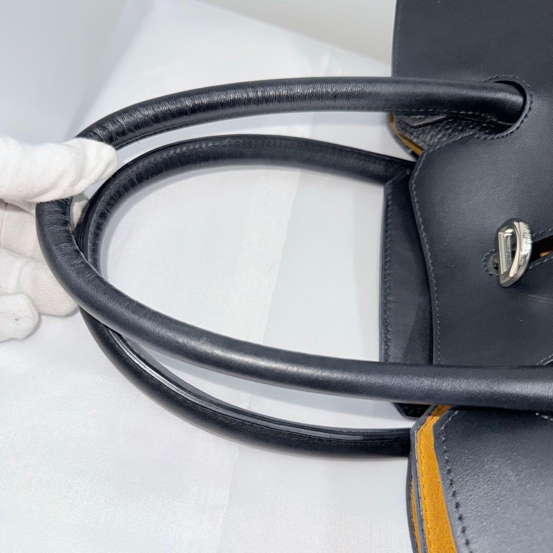 ✨美品✨FURLA フルラ ジェネシス L 2WAY トートバッグ ブラック