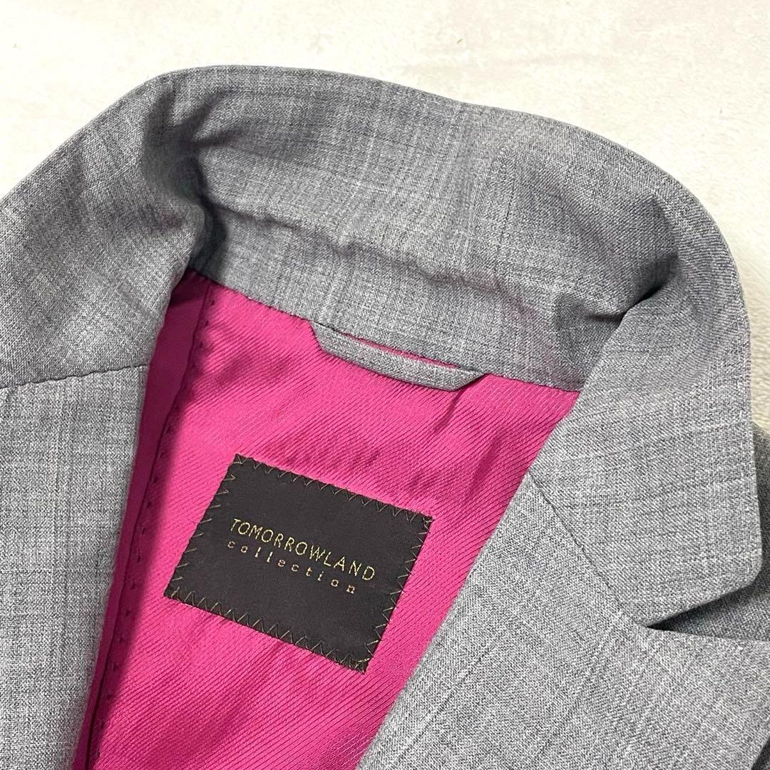 トゥモローランドコレクション　スラックススーツ　イタリア製生地　美品　ジャケット