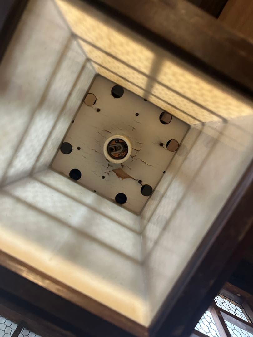 アンティーク　天井照明　ヴィンテージ　和風　四灯