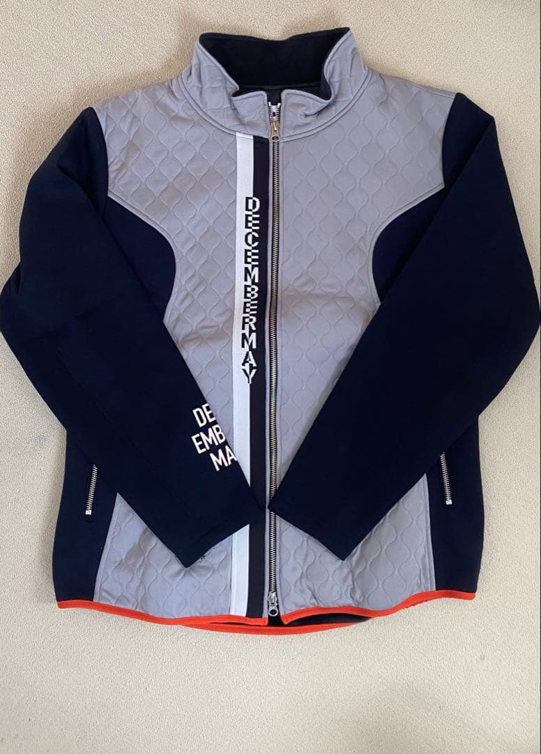 DECEMBERMAY メンズ ダブルレイアーブルゾンサイズXL