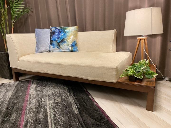 VESPA　ベスパソファー　カウチソファー　サイドテーブル付　FIS【藤栄】