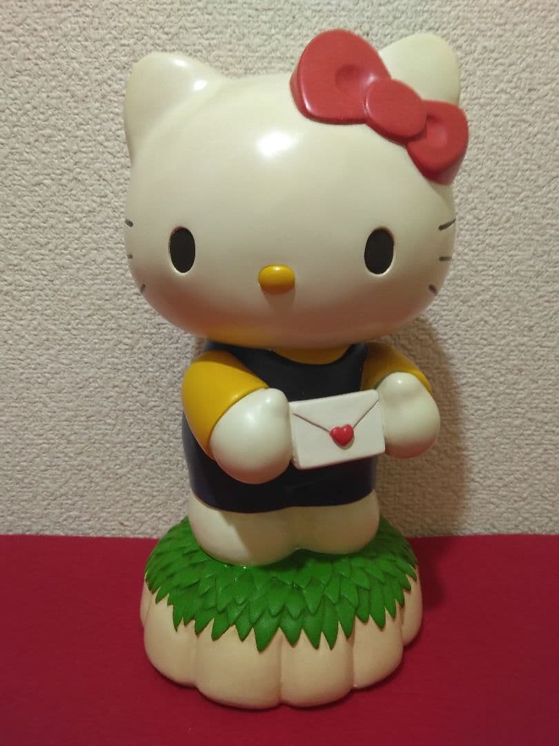 ハローキティ タカラ ガーデンスタチュー23cm18㎝2004年置物 陶器2体