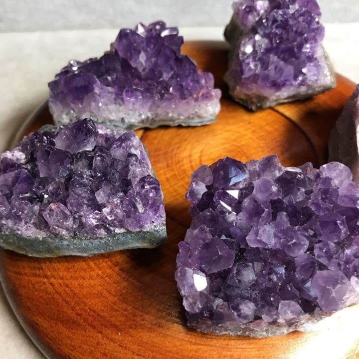 ★特別ご提供★コロンと可愛い♡【ブラジル産アメジスト紫水晶ミニクラスター】❤️