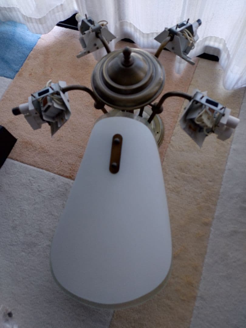 クラシック ブロンズ シャンデリア