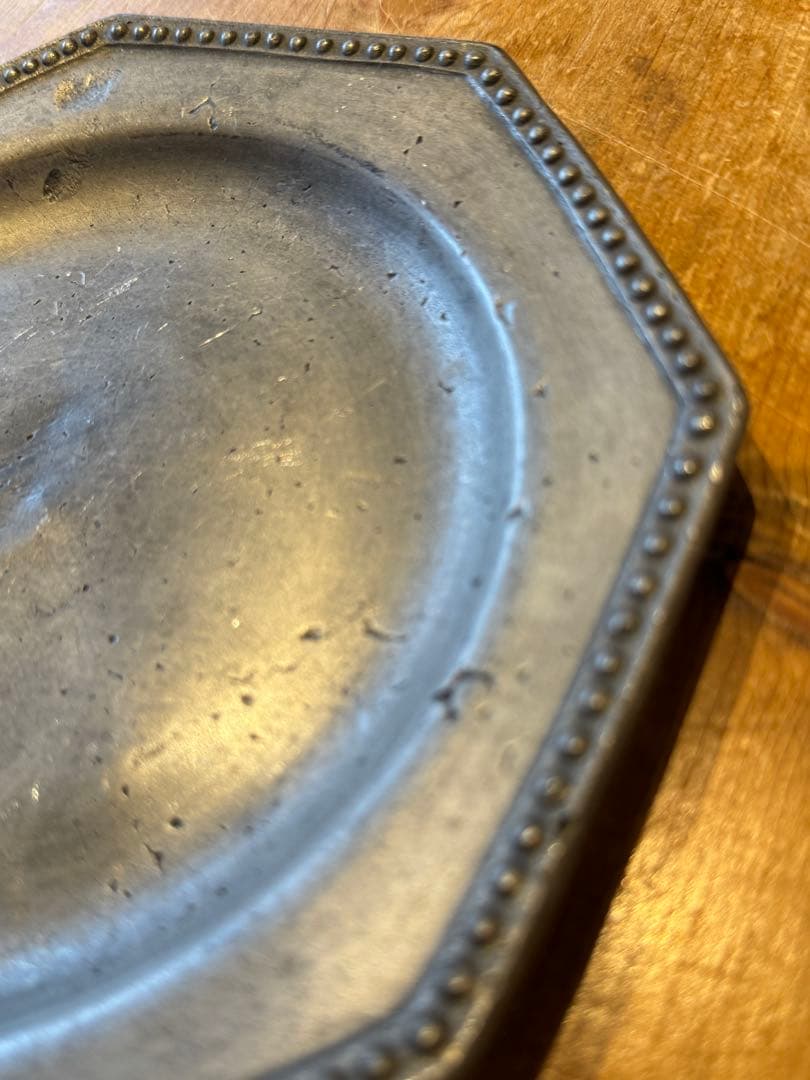 専用です　アンティーク　オクトゴナル　八角形 フルール・ド・リス　エタン