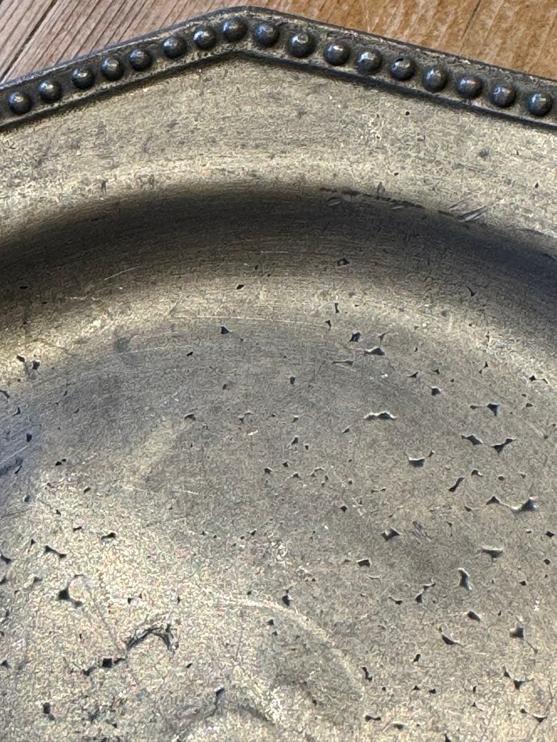 専用です　アンティーク　オクトゴナル　八角形 フルール・ド・リス　エタン