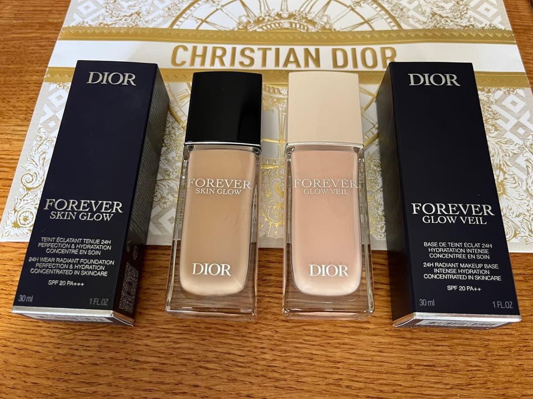 ディオールスキン　フォーエヴァー　フルイド　グロウ／グロウ　ヴェール