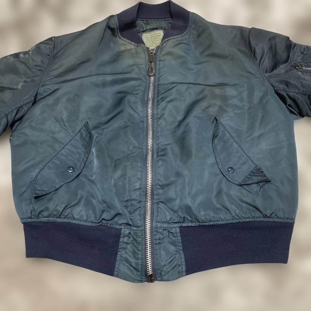 は*る様 90s USA製Alpha Industries MA-1 ジャケット