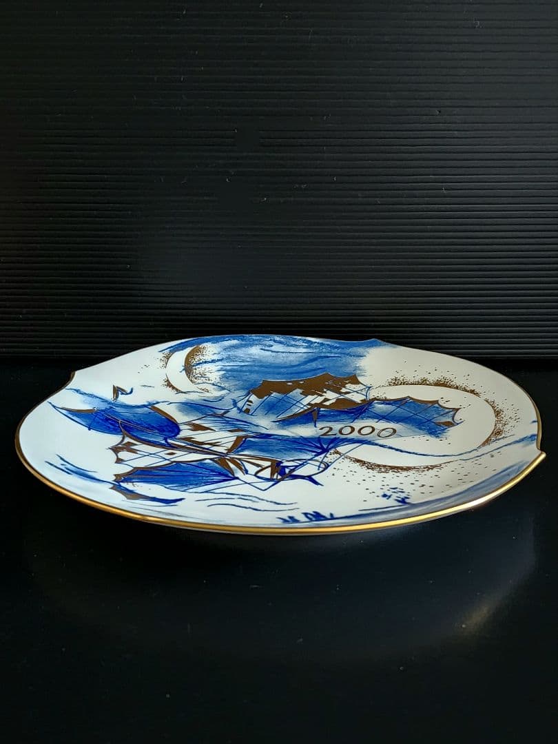 マイセン　イヤープレート　2000年　ハングライダー　皿