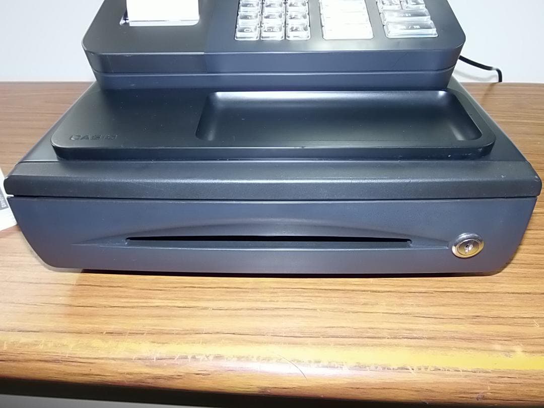 NL-200小さい簡単レジ　カシオ　横型領収証レジスター 8部門 2503312