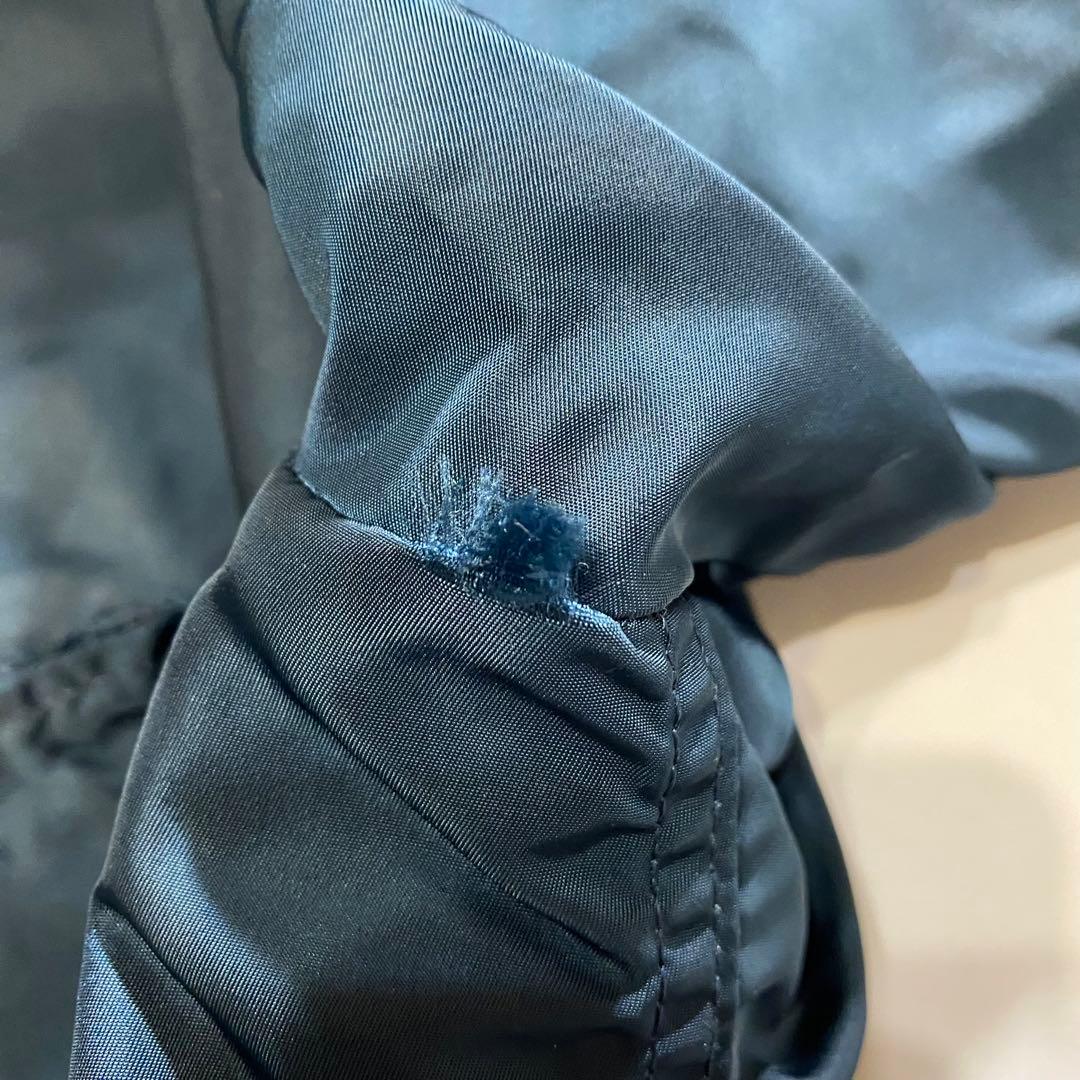 ボロ 雰囲気系 黒タグ 90s USA製 ALPHA アルファ MA-1 短丈