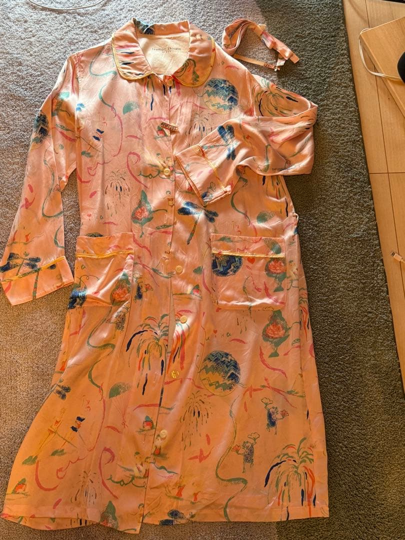 シルク100％　tsumori chisato ルームウェア ピンク