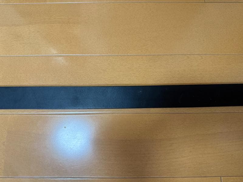 ホーウィン　クロムエクセル　本革　牛革ベルト　ブラック　日本製　新品・未使用品