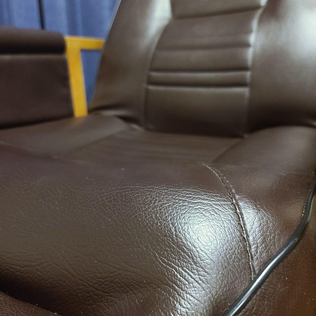回転式　リクライニングチェア オットマン一体型 美品 5段階　パーソナルチェア