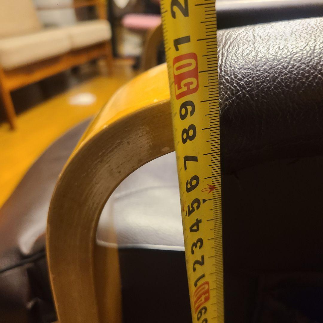 回転式　リクライニングチェア オットマン一体型 美品 5段階　パーソナルチェア