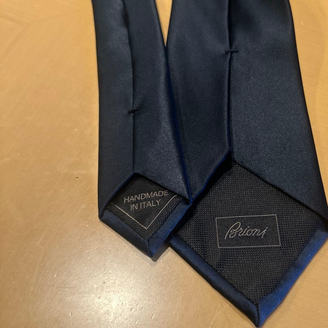 サ*ス様 Brioni ブリオーニ　黒 ネクタイ 新品未使用